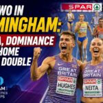 Day Two in Birmingham: Drama, Dominance and a Home Sprint Double at the 2026 European Athletics Championships