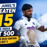 Dhruv Jurel’s Unbeaten 115 Powers India Past 500 as Visitors Seize Control on Day 2