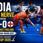 India Hold Nerve for Crucial 0-0 Draw Against England to Seal Second-Round Spot at FIH Women’s Hockey World Cup 2026