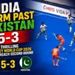 India Storm Past Pakistan 5-3 in Thrilling FIH Hockey World Cup 2026 Clash to Reach Second Round