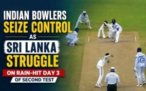 Indian Bowlers Seize Control as Sri Lanka Struggle on Rain-Hit Day 3 of Second Test