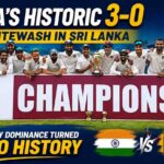 India’s Historic 3-0 Whitewash in Sri Lanka: The Day Dominance Turned into History at Pallekele