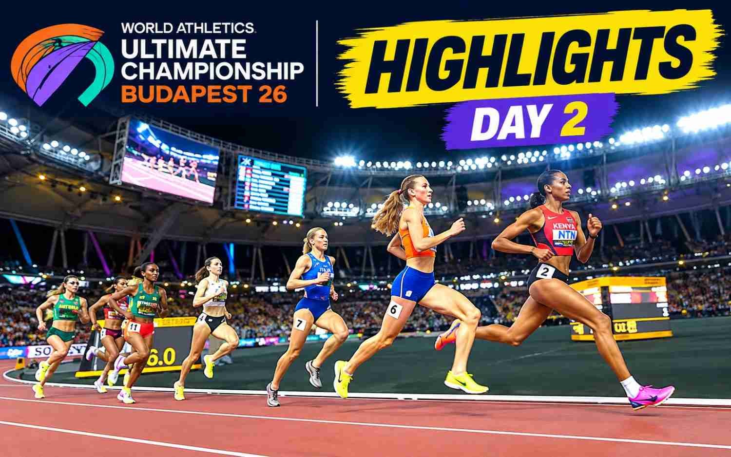 Highlights | World Athletics Ultimate Championship, Budapest 26 - Day 2