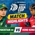 Match Highlights | Pakistan (W) V/s Hong Kong (W) | DP World Women's Asia Cup 2026