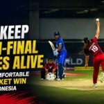 UAE Keep Semi-Final Hopes Alive with Comfortable Six-Wicket Win over Indonesia