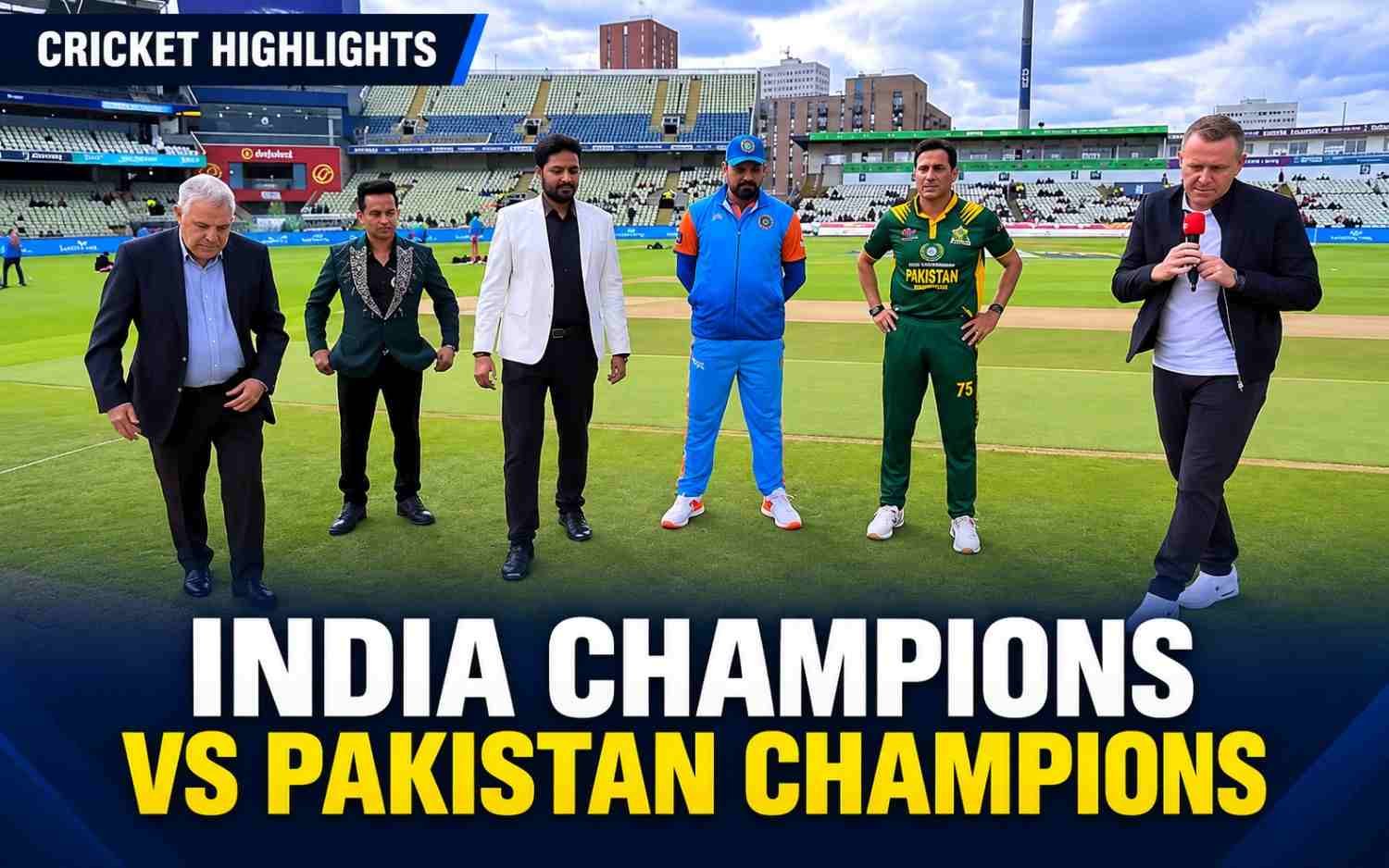Cricket Highlights | India Champions Vs Pakistan Champions