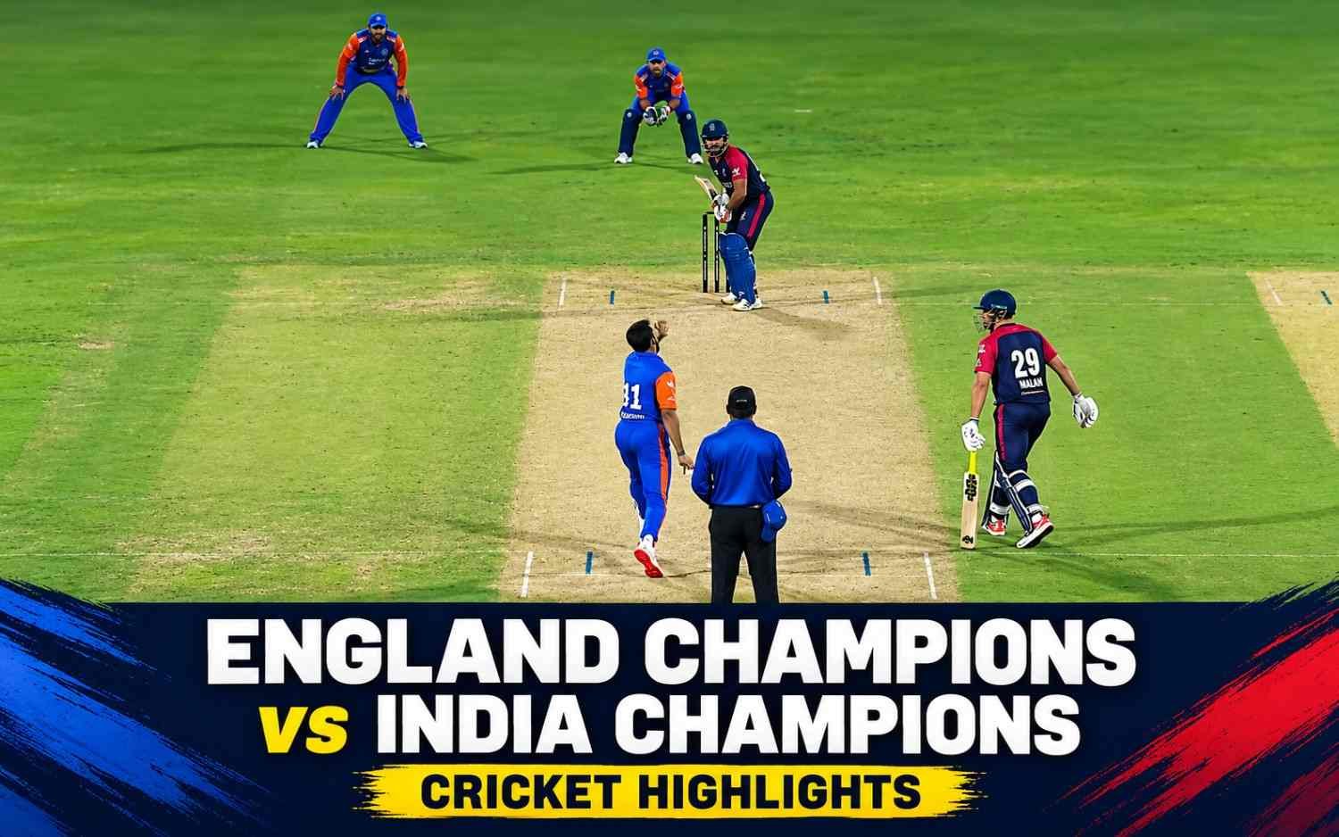 England Champions vs India Champions | Cricket Highlights