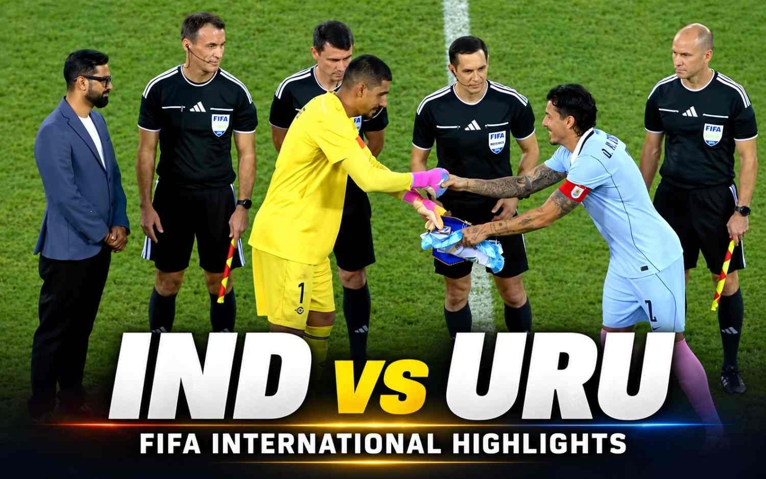 FIFA International Highlights | IND vs URU