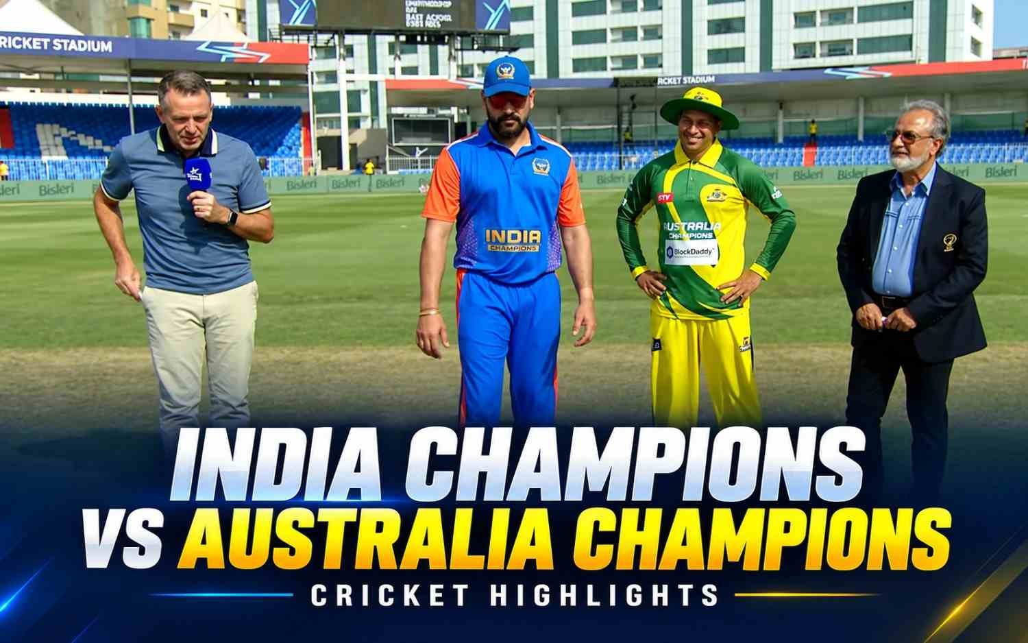India Champions vs Australia Champions | Cricket Highlights