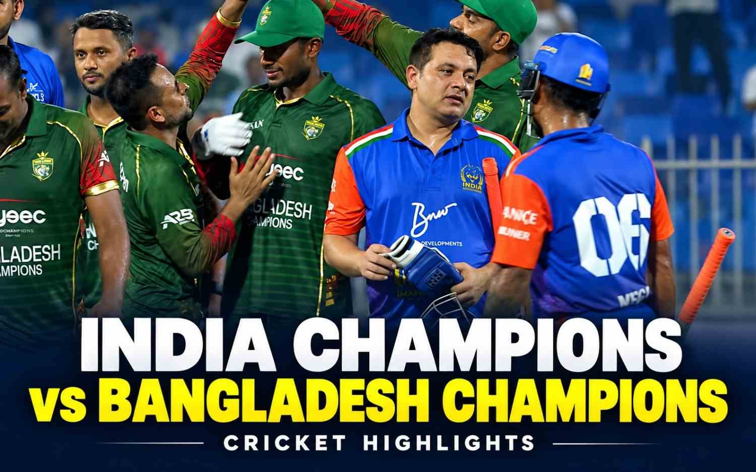 India Champions vs Bangladesh Champions | Cricket Highlights