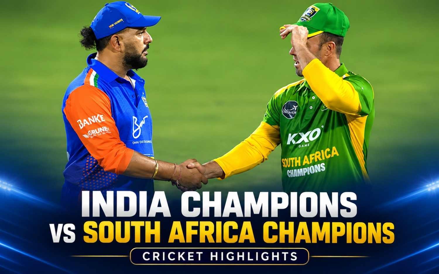 India Champions vs South Africa Champions | Cricket Highlights