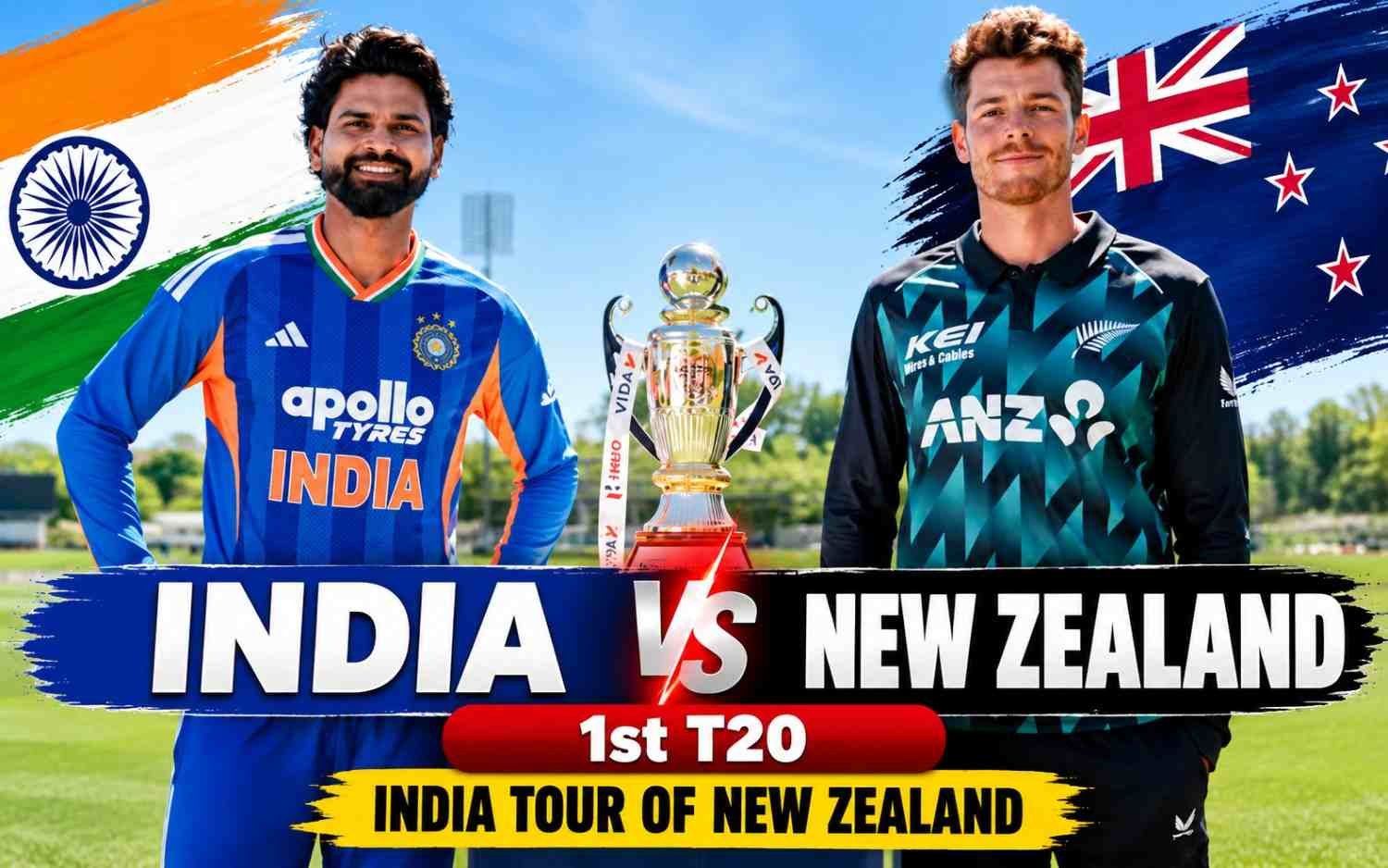 India Vs New Zealand - 1st T20 | India Tour of New Zealand