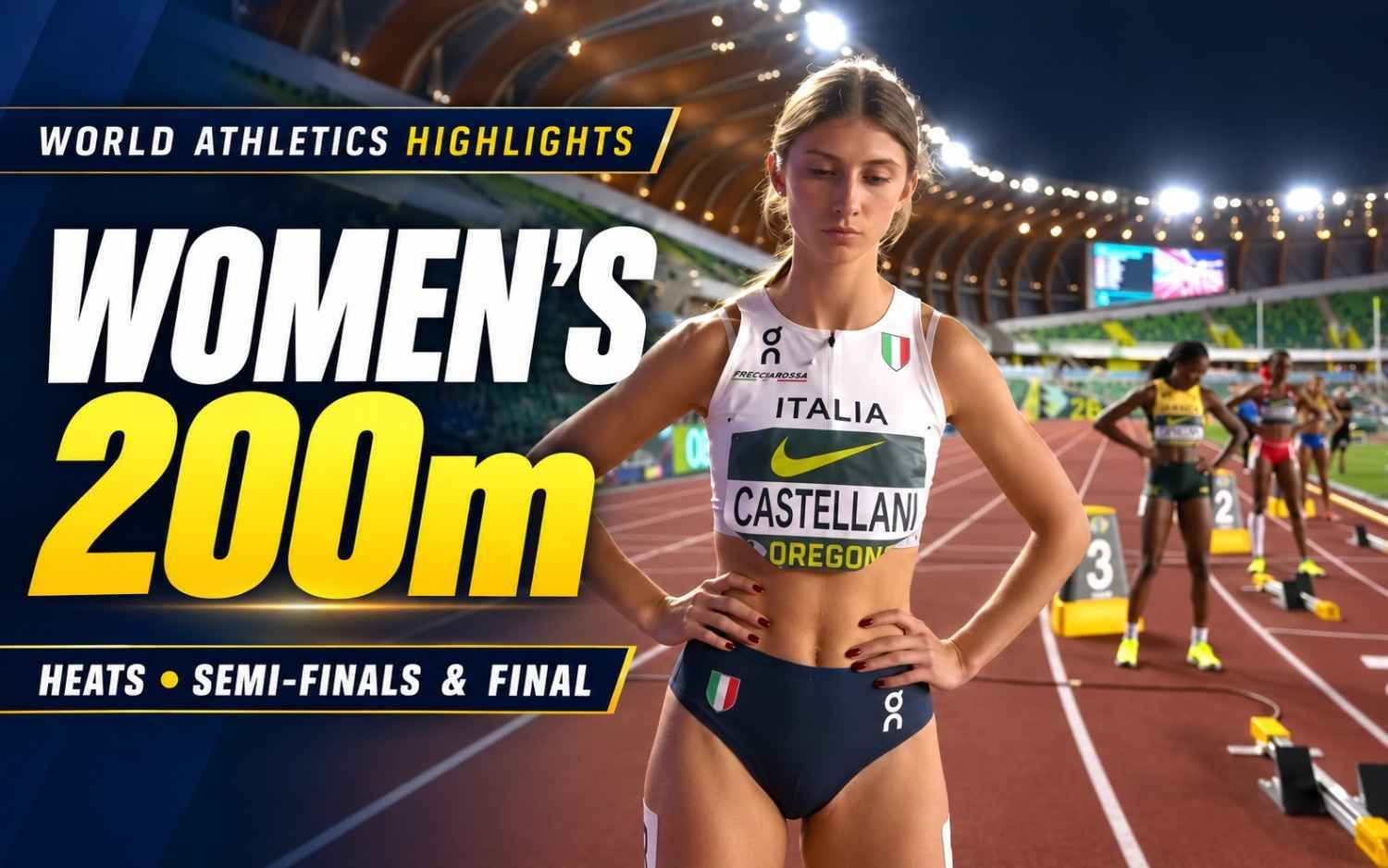 World Athletics Highlights | Women's 200m Heats | Semi-finals & Final